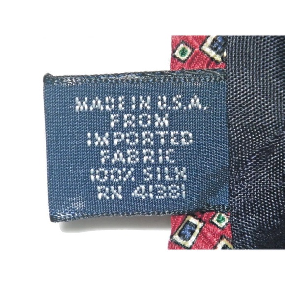 Polo Ralph Lauren Men’s Necktie Made in USA - Picture 6 of 7